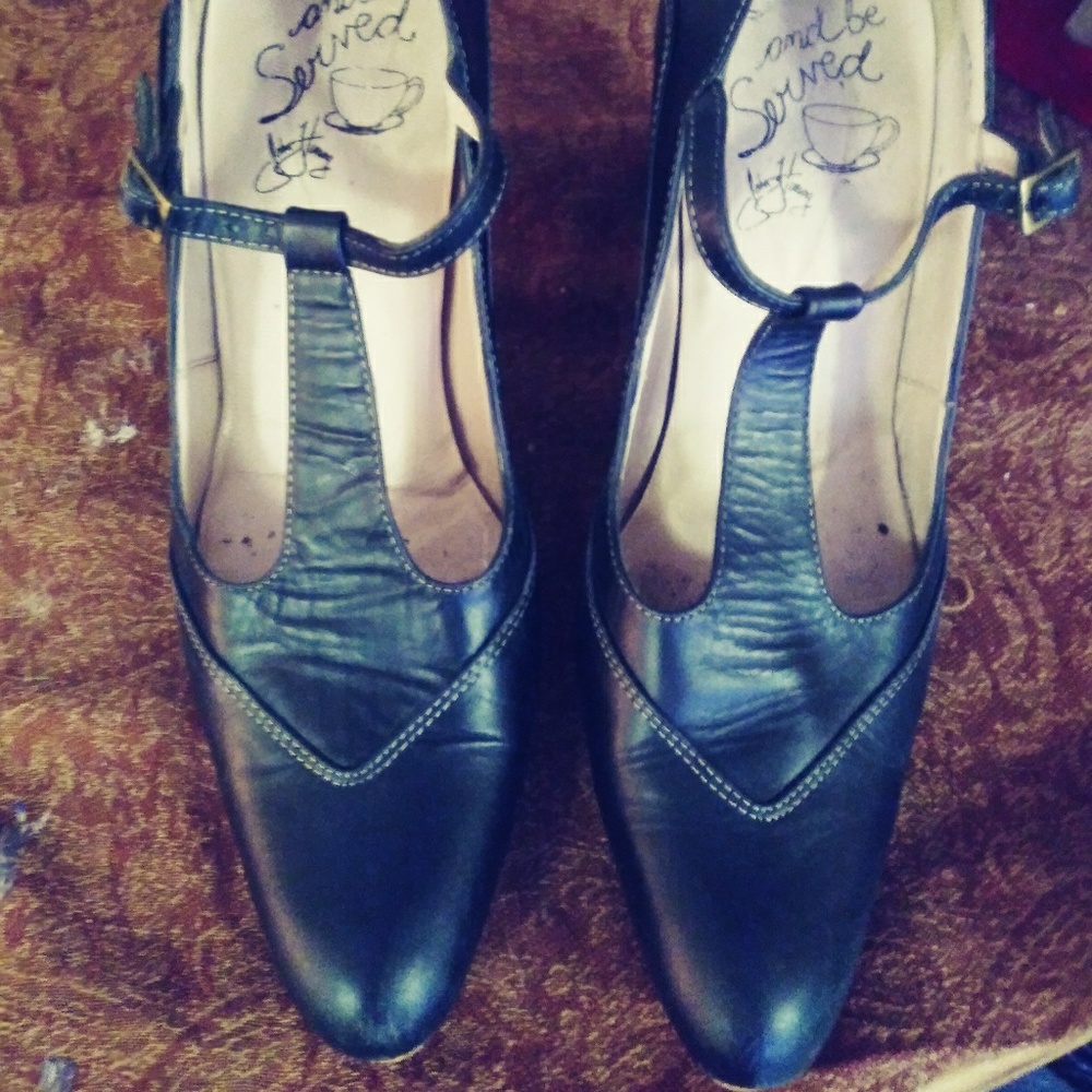 John Fleuvog coffee shoes